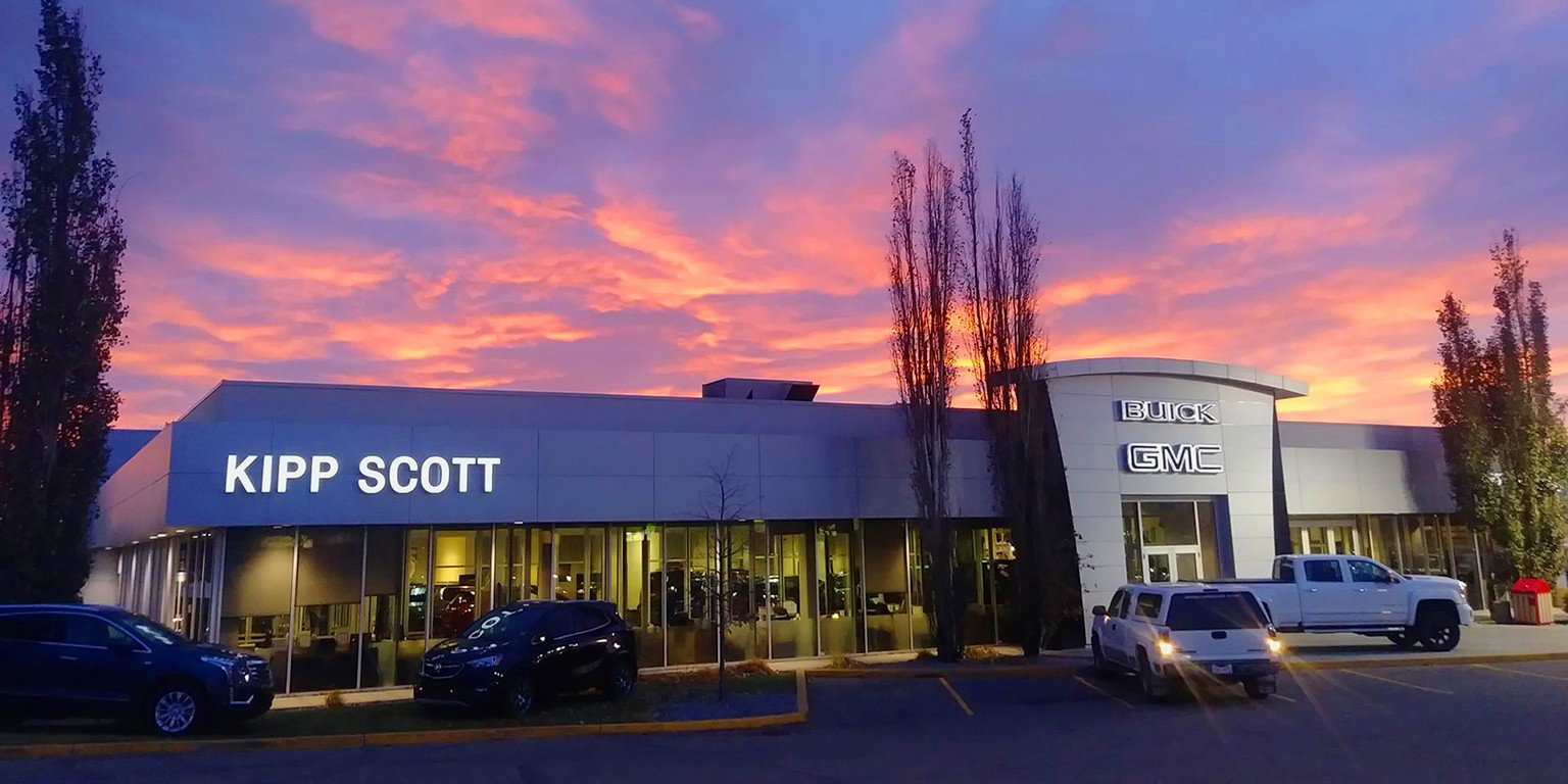 Kipp Scott GMC Buick, a Red Deer dealership partner of Lightning Tint